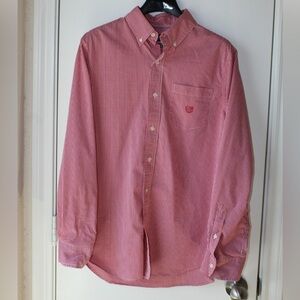 Chaps checkered dress (collard) shirt